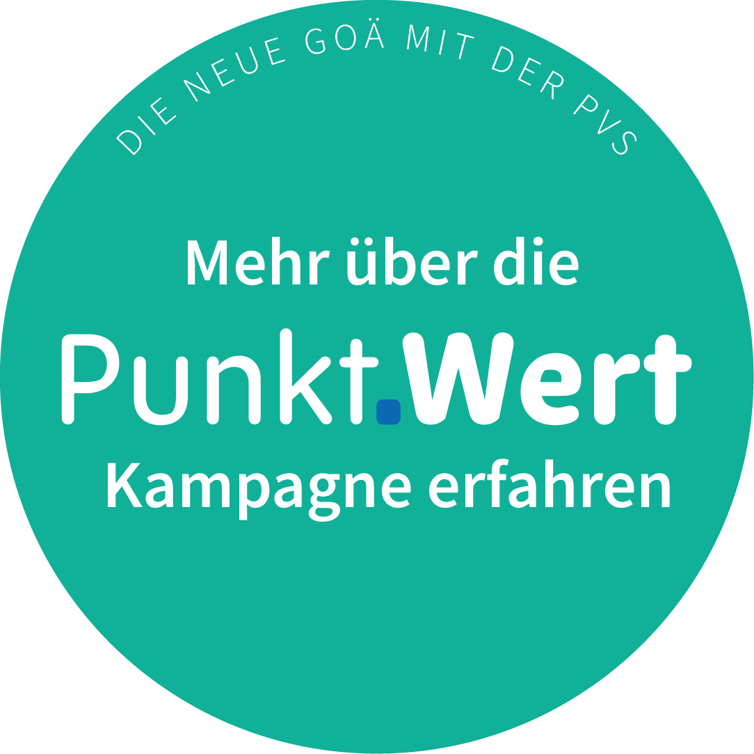 Kampagne Punkt.Wert – Neue GOÄ einfach erklärt